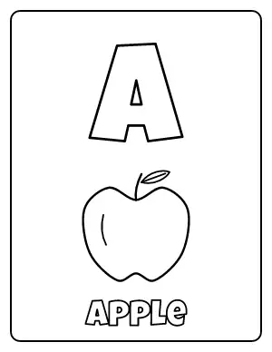 Letter F is for Fish Coloring Page – Free PDF | Colorabble